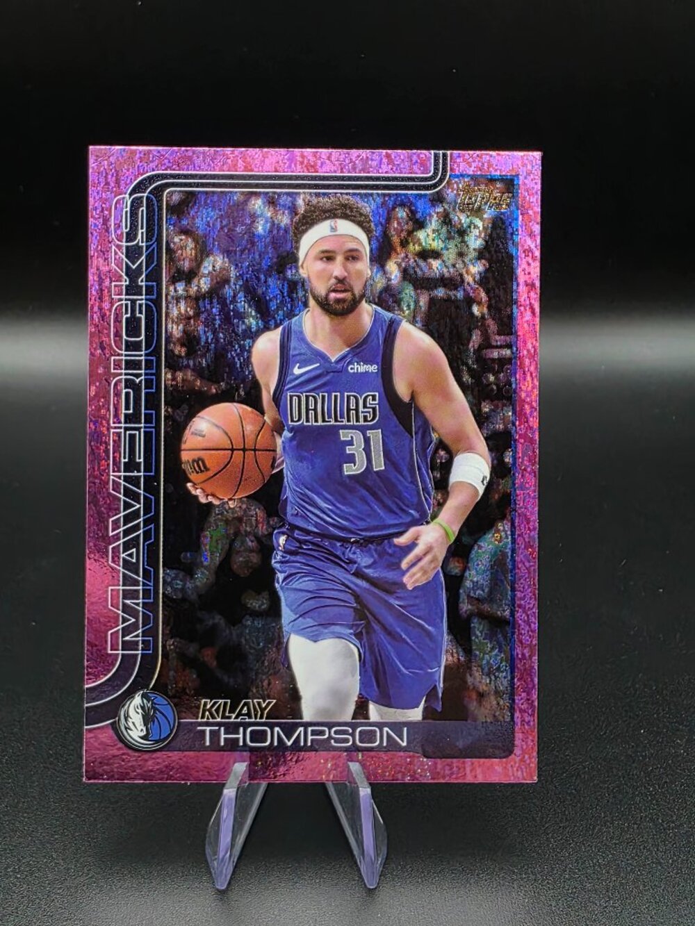 2025 Topps Flagship Klay Thompson Refractor #170 Miami Heat